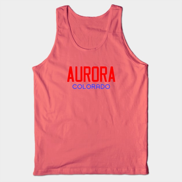 Aurora Colorado Tee Tank Top by South-O-Matic